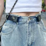 Easy Belt Without Buckle Elastic Belts For Women Stretch riem Men Jeans Cintos Extensible Kids Boys Girls Cinturon Mujer Strap - Image 2