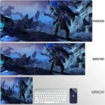 Large Mouse Pad G-God of War Pc Gamer Cabinet Keyboard Computer Game Desk Mat 900x400 Table Rug Gaming Accessories Xxl Mousepad - Image 10