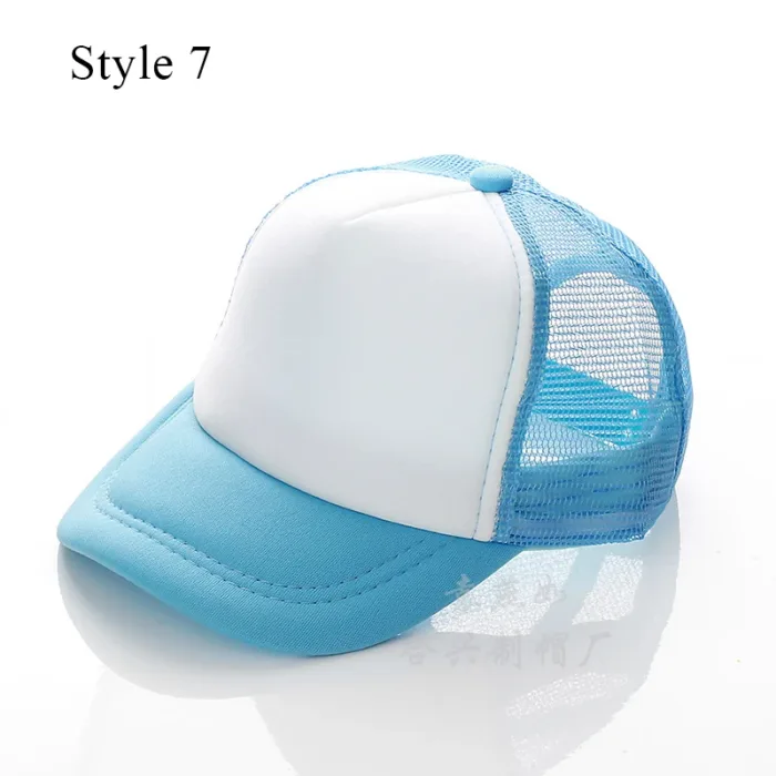 Classic Fashion Baseball Cap High Quality Travel Cap Summer Mesh Baseball Cap Breathable Men Women Hip Hop Hat Parent-child Caps - Image 9