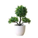 1pc Artificial Plants Bonsai Small Tree Simulation Plants Fake Flowers Table Potted Ornaments Home Decoration Hotel Garden Decor - Image 5