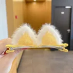 2pcs Cute Ears Hair Clips 3D Rabbit Bear Hair Pin for Baby Girls Kawaii Headwear Little Girls Kids Hair Accessories 2023 NEW - Image 14