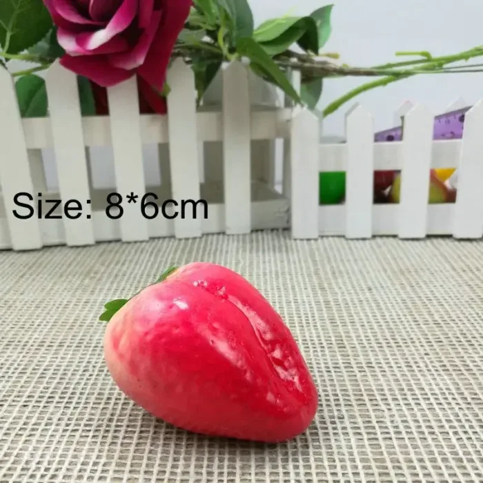 Decorative Foam Fake Fruit Apple Lemon Peach Orange DIY Plastic Artificial Fruit For Home Decor Accessories Photography Props - Image 27