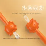 2pcs Cartoon lion baby nose cleaning stick baby ear cleaning tool nose scoop ear scoop nasal cavity cleaning baby essentials - Image 3