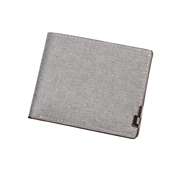 Denim Wallets Purses Men Women Inserts Business Foldable Cowhide Wallet Picture Coin Purse Slim Money Credit ID Cards Holder Bag - Image 6