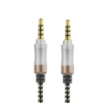 1.5M Jack 3 5 Audio Cable 3.5mm 4 Pole Male Speaker Wire With Braided for Samsung Headphone Xiaomi Car HiFi Consumer Electronics - Image 7