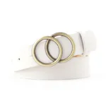 Luxury Designers Leopard Belt For Women Snake Zebra Print Thin Horsehair Waist Belt LeatherRing Buckle Belts Female - Image 7