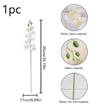 1PC/3PCS Artificial Butterfly Orchid Branches, DIY Vase Flower Arrangement, Holiday Wedding, Birthday Party Decoration - Image 6