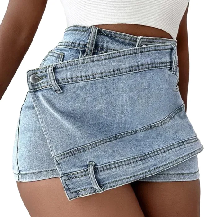 Womens Stretch Skinny Ripped Hole Washed Denim mom Jeans Female Slim Jeggings High Waist Pencil Pants Trousers - Image 7