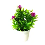 18cm Fake Flowers Artificial Plants Simulated Tree Office Bonsai Pot Plants for Table Potted Ornament Garden Home Desk Decor - Image 3