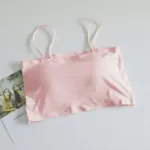 Ice Silk Sexy Push Up Bras For Women Crop Top Seamless Sling Tube Top Sleeveless Camisole Underwear Ladies Intimates Bralette - Image 8