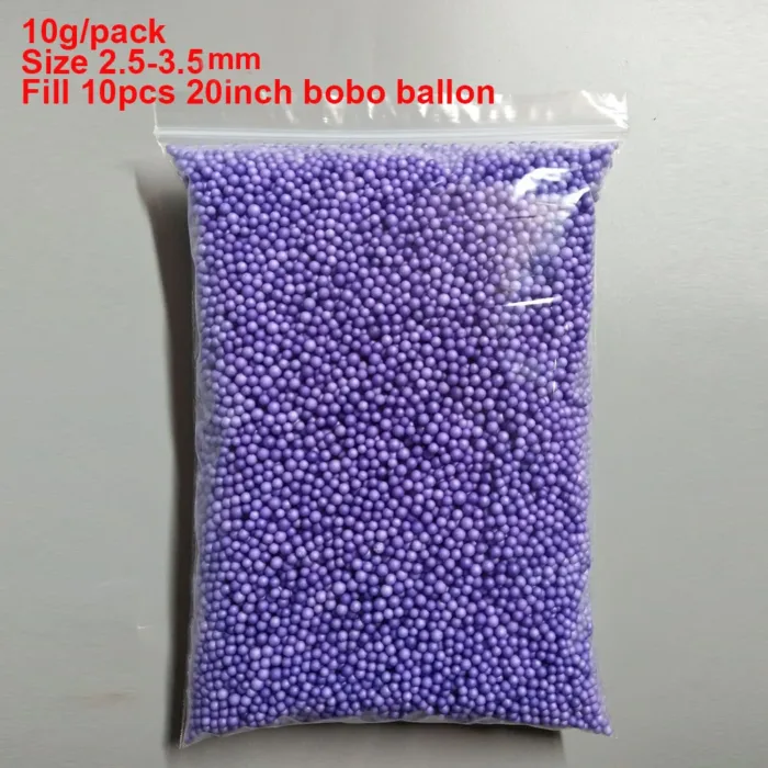 10g 2.5-3mm Foam Beads Colorful Styrofoam Beads Foam Balls Arts Crafts Party Decorations Gift Boxes Vase Bobo Ballon Fillter - Image 11