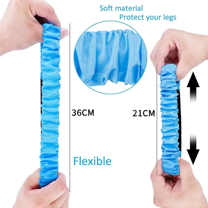 2 Person 3 Foot Group Game Elastic Bandage Multi Person Outdoor Sports Feet Binding Rope Props Parent-child Game Elastic Bandage - Image 4