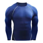Compression Long Sleeve T Shirt Men Elastic Training T-shirt Gym Fitness Workout Tights Sport Jersey Athletic Running Shirt Men - Image 8