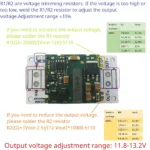 Electric Bicycle Isolated Regulated Power Module DC 36V 48V 60V to 12V 1.3A Step-Down DC-DC Converter Isolation Protection Board - Image 4
