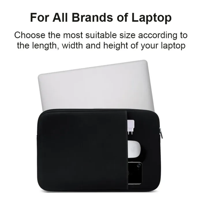 Laptop Sleeve Bag 13 14 15.6 Inch PC Cover For MacBook Air Pro Retina Xiaomi HP Dell Acer Notebook Computer Case - Image 2