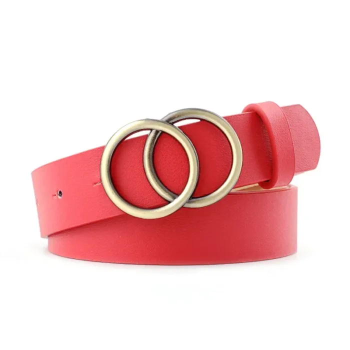 Luxury Designers Leopard Belt For Women Snake Zebra Print Thin Horsehair Waist Belt LeatherRing Buckle Belts Female - Image 5