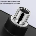 360° Mini-Surround Pressurized Shower Head Large Water Rain Shower Head Showerhead Shower Bathroom Accessories - Image 5
