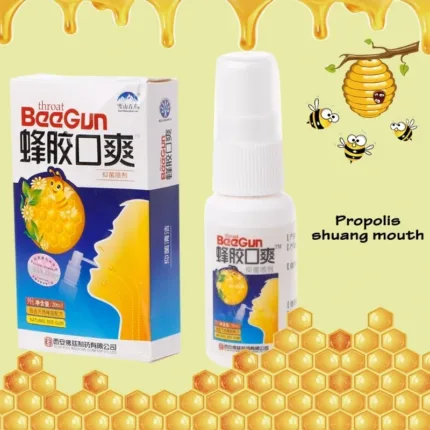 Personal Health Care Bee Propolis Oral Spray Clean Mouth To Refresh The Breath for Ulcer Pharyngitis Oral Antibacterial Liquid
