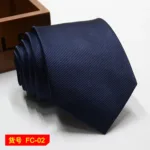 67 Styles Men's Ties Solid Color Stripe Flower Floral 7-8cm Jacquard Necktie Accessories Daily Wear Cravat Wedding Party Gift - Image 47