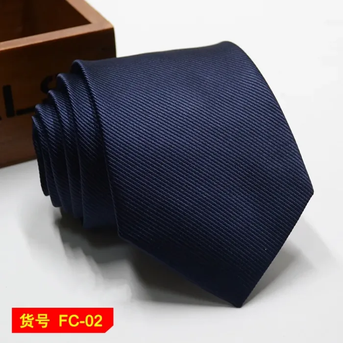 67 Styles Men's Ties Solid Color Stripe Flower Floral 7-8cm Jacquard Necktie Accessories Daily Wear Cravat Wedding Party Gift - Image 47