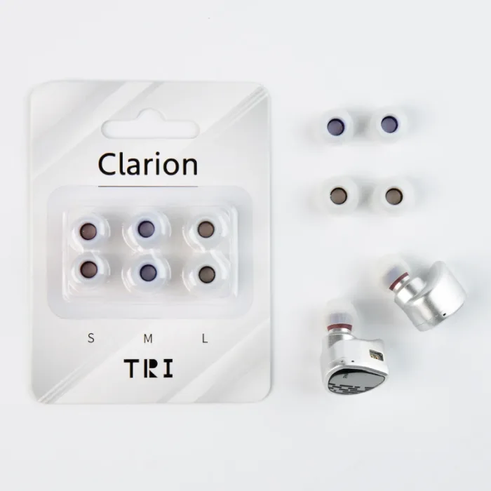 TRI Clarion Silicone Earphone Eartips 3 Pairs for S/M/L Size Headphone Accessory Wired Headset Earbuds KBEAR HBB KAI I3 Pro IEMS - Image 5