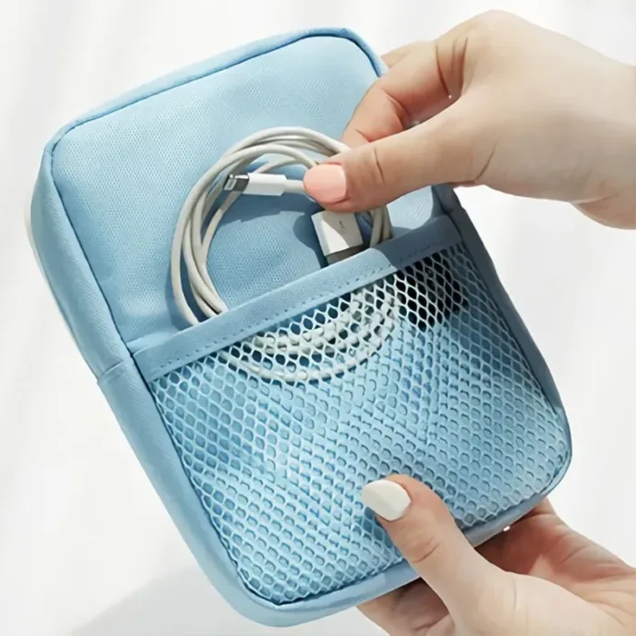 Travel Accessory Cable Bag Portable Digital USB Electronic Storage and Organize Bag Gadget Case Travel Cellphone Charger Holder - Image 2