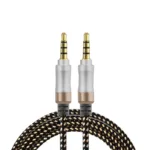 1.5M Jack 3 5 Audio Cable 3.5mm 4 Pole Male Speaker Wire With Braided for Samsung Headphone Xiaomi Car HiFi Consumer Electronics - Image 3