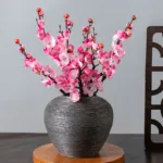 Artificial Flowers Spring Plum Blossom Peach Branch Silk Flowers for Home Wedding Party Decoration Christmas Wreaths Accessories - Image 4