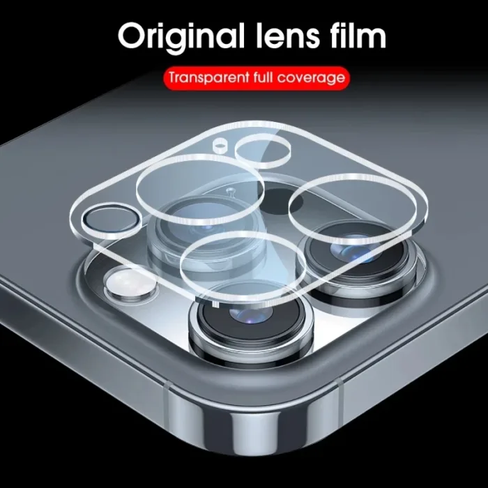 3Pcs Camera Lens Protector for IPhone 13 14 Pro Max X 15 Lens Protective Glass for IPhone 11 12 PRO XS MAX Mini Tempered Glass - Image 2