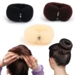 Magic Roll Foam Sponge Easy Big Ring Women Fashion Hair Bun Maker Donut Hair Styling Tools Hairstyle Hair Accessories for Girls - Image 3