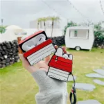 MINISO Snoopy Earphone Case for Airpods Pro 1 2 3 Cartoon Silicone Wireless Bluetooth Earbuds Protective Cover With Lanyard