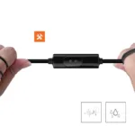 Metal 3.5mm wired earphone with mic In-Ear Headset For Mobile Phone PC Gaming Ultra Bass Super Sound Earbud Music Earphones - Image 2