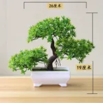 1pc Artificial Plants Bonsai Small Tree Simulation Plants Fake Flowers Table Potted Ornaments Home Decoration Hotel Garden Decor - Image 37