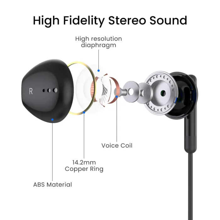 USB Type-C Wired Headphones For Samsung Galaxy S24 S23 S22 S20 10 Ultra 3.5mm In-Ear With Mic Music Bass Stereo Earbud Eadphones - Image 5