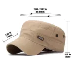 Military Cadet Flat Cap Fashion Clothes Adjustable Snapback Hat Unisex New Fashion Classics Outdoor Casual Sport Baseball Cap - Image 6