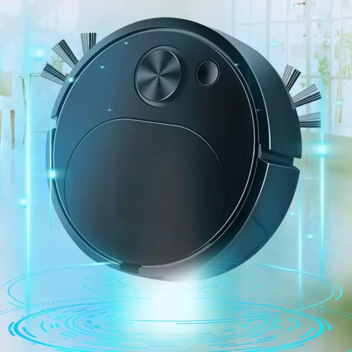 Robot Vacuum Cleaner,Rechargeable Sweeping Vacuuming Mopping  in 1 Intelligent Sweeping Robot for Hard Floor Flat Ground Marble - Image 3