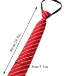 8Cm Daily Wear Lazy Zipper Cravat Necktie Accessories Men's Tie Jacquard Classic Fashion Wedding Party Gift Men Slim Skinny Tie - Image 6