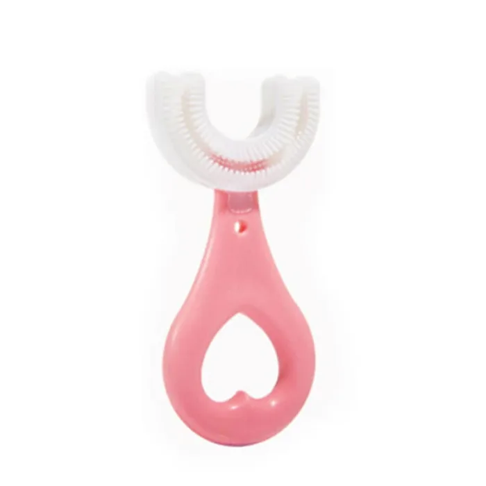 Baby Toothbrush Children 360 Degree U-shaped Child Toothbrush Teethers Baby Brush Silicone Kids Teeth Oral Care Cleaning - Image 13