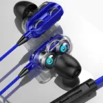 Wired Headset Earphones 3.5mm HiFi Stereo Noise Reduction Earbuds Sports Headphones with Mic for iPhone Xiaomi Huawei Samsung - Image 7