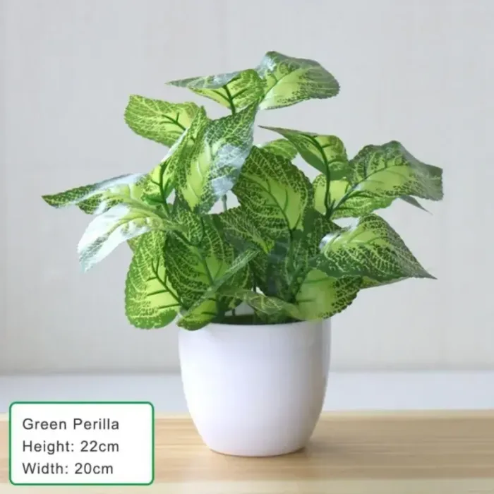 Artificial Plants Bonsai Fake Plants Home Decoration Accessories Plant Plant Pot Office Decoration Living Room Decoration - Image 7