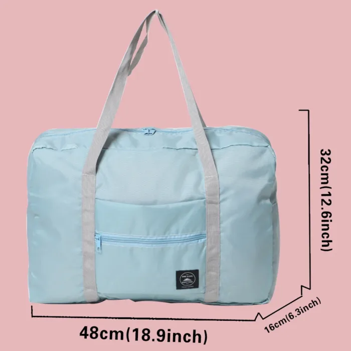 Travel Bag Unisex Large Capacity Bag Luggage WaterProof Travel Accessories Flower Color Clothes Storage Nylon Foldable Handbags - Image 2