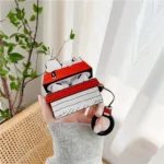 MINISO Snoopy Earphone Case for Airpods Pro 1 2 3 Cartoon Silicone Wireless Bluetooth Earbuds Protective Cover With Lanyard - Image 3