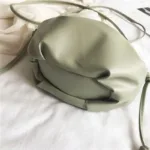 Fashion Women Shoulder Bag New Arrival Crossbody Bag Female Solid Color Pleated Design Ladies Bag Mini Zipper Cloud Bag For Girl - Image 6