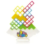 Tetra Tower Game Stacking Blocks Stack Building Blocks Balance Puzzle Board Assembly Bricks Educational Toys for Children Adults - Image 5