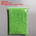 10g 2.5-3mm Foam Beads Colorful Styrofoam Beads Foam Balls Arts Crafts Party Decorations Gift Boxes Vase Bobo Ballon Fillter - Image 12
