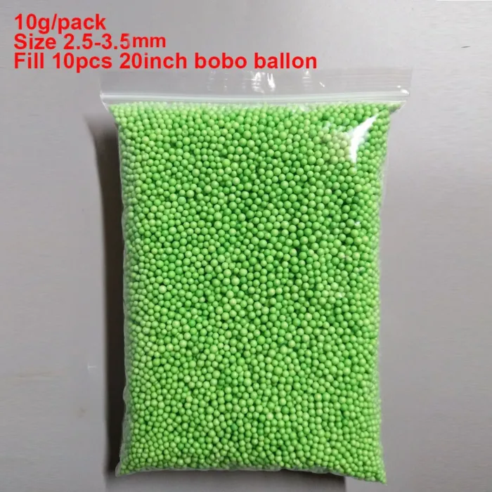 10g 2.5-3mm Foam Beads Colorful Styrofoam Beads Foam Balls Arts Crafts Party Decorations Gift Boxes Vase Bobo Ballon Fillter - Image 12