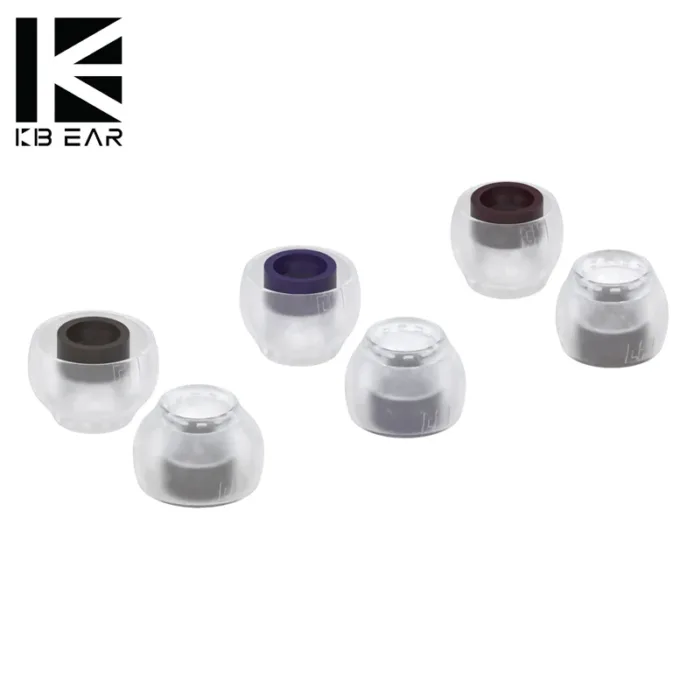 TRI Clarion Silicone Earphone Eartip 1 Pair for S/M/L Size Headphone Accessories Wired Headset Earbuds for KZ KBEAR Moondrop IEM - Image 2