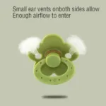 Baby Silicone Super Soft Imitation Breast Milk Real Sense Baby Anti Flatulence Newborn Sleeping Artifact Baby Sleeping Pacifier - Image 2