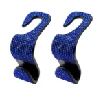 Dazzling Diamond Car Seat Backrest Hook Car Backrest Universal Head Restraint Storage Rack Automotive Interior Accessories - Image 8
