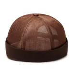 Full Mesh Quick Drying Caps Brimless Skullies Cap Beanie Hat Summer Women Men Caps Solid Color Hip Hop Street Docker Hats Gorras - Image 13